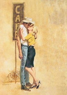 Why You Are Turning Into Your (Grand)Mother - Consequences of Consistent Mate Selection Kiss A Cowboy
