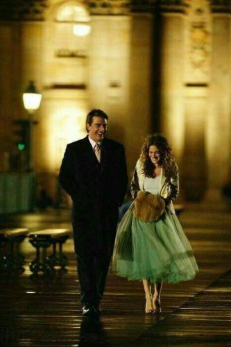 Carrie Bradshaw and Mr Big