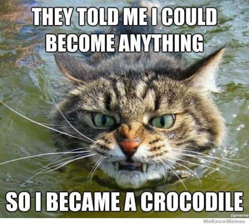 Became A Crocodile
