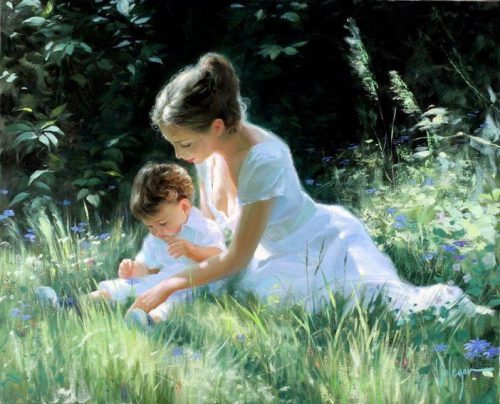 Hand-Me-Down Liberalism Taught Me Some Expensive Lessons 0mother And Child Read In Grass